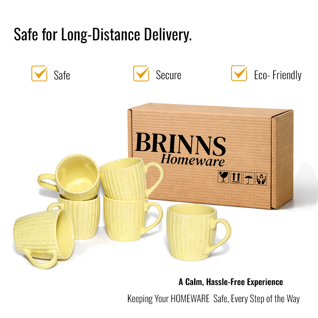 Tea Cups Set of 6 | 180ml