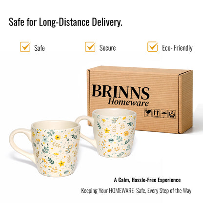 Coffee Mugs Set of 2 | Multicolor | 250 ml