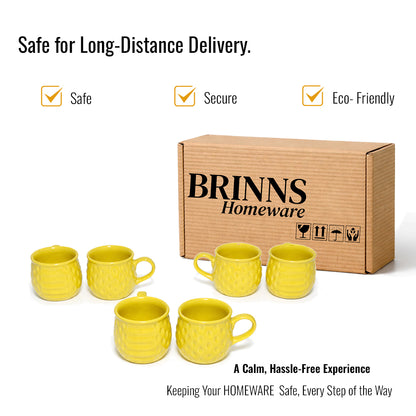 Tea Cups Set of 6 | 150 ml