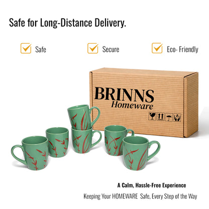 Coffee Mugs Set of 6 | 250 ml