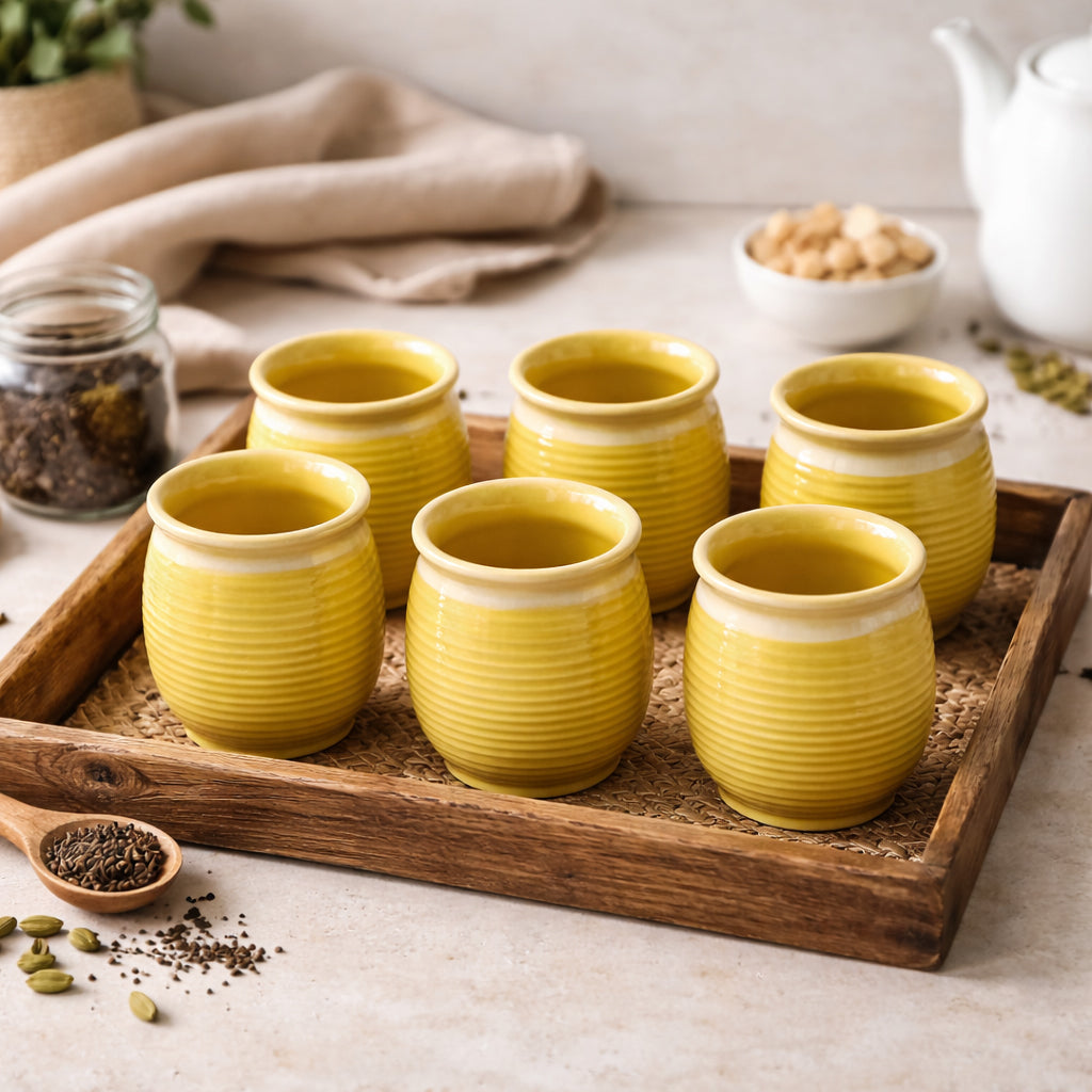 Tea Kullads Set of 6 | 220 ml