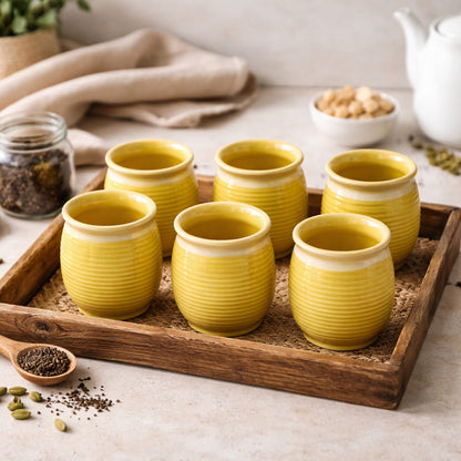 Tea Kullads Set of 6 | 220 ml