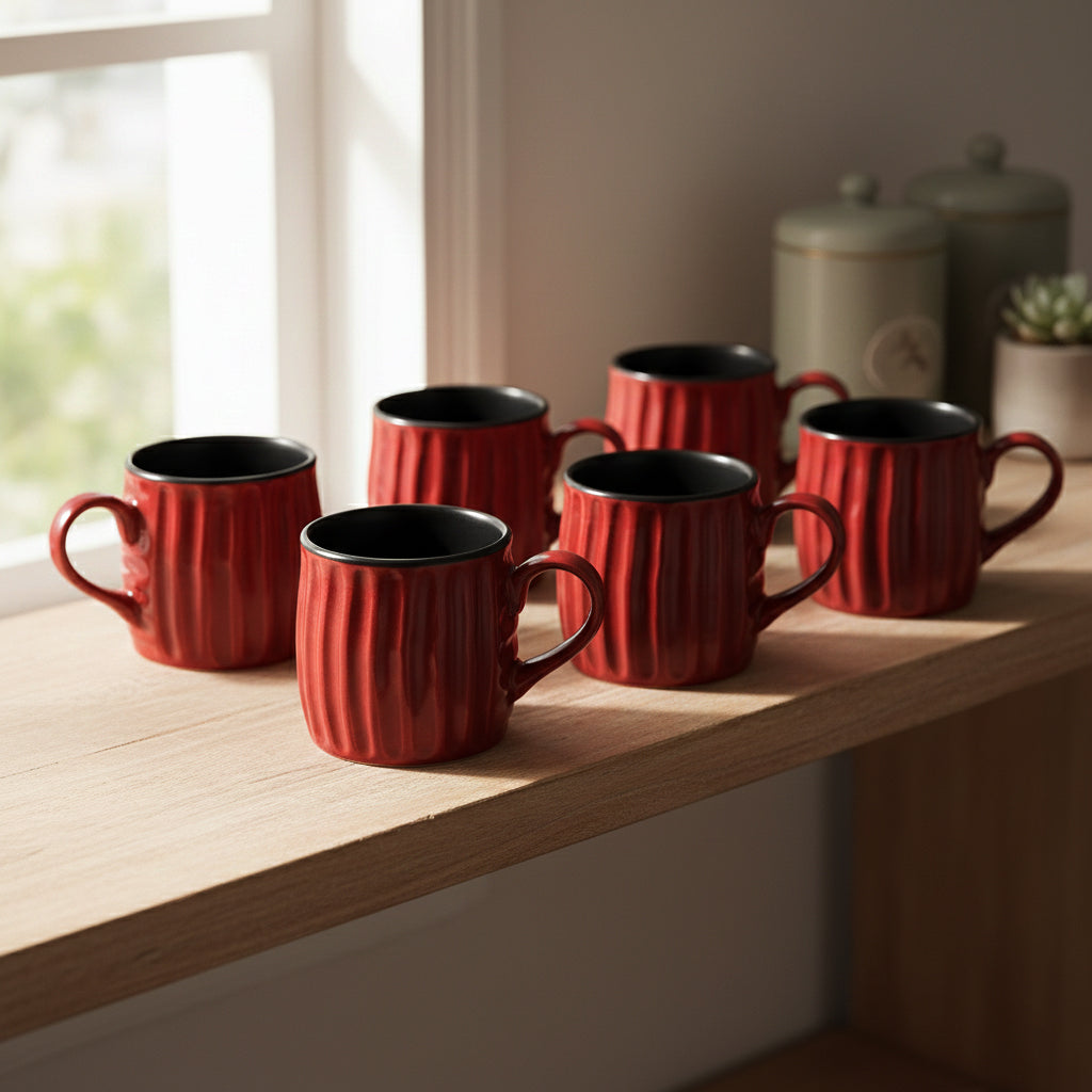 Tea Cups Set of 6 | 160 ml