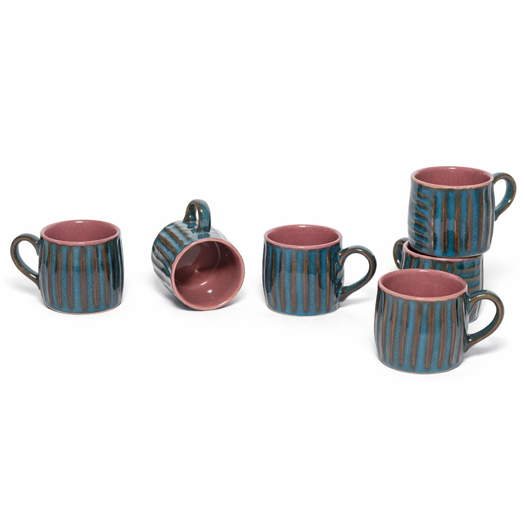 Tea Cups Set of 6 | 160 ml