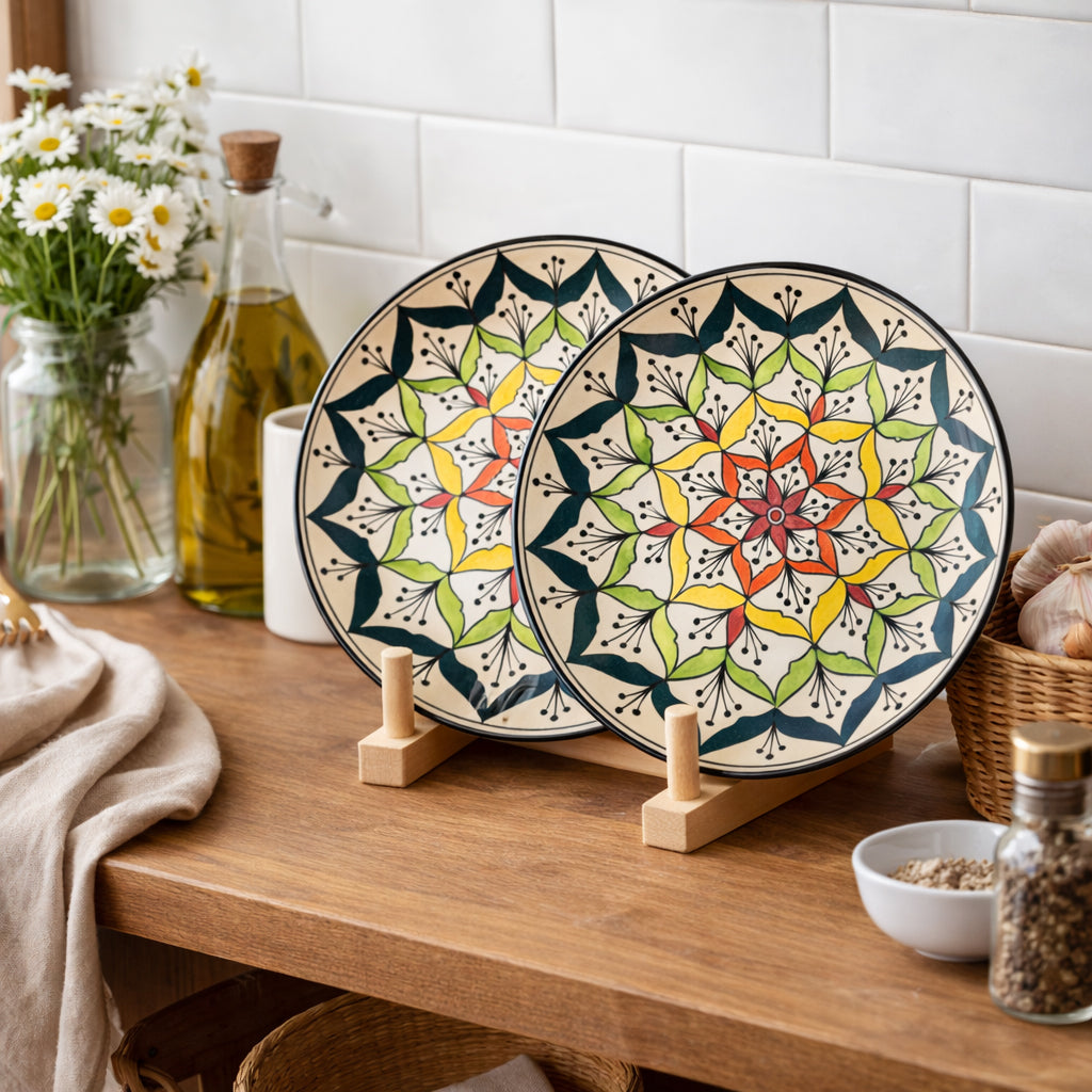 Dinner Plates Set | Multicolour