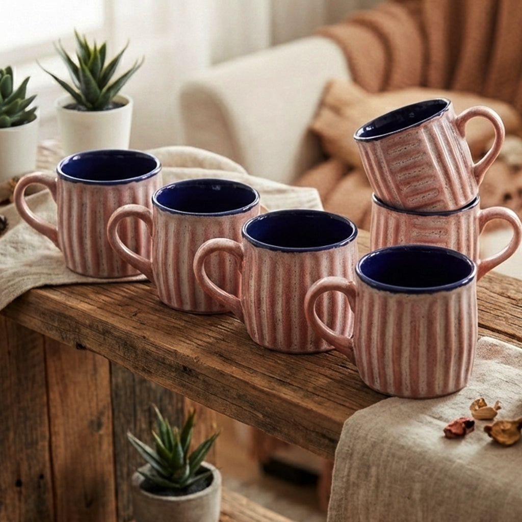 Tea Cups Set of 6 | 160 ml
