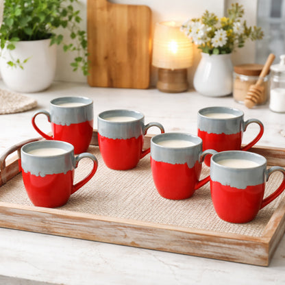 Coffee Mugs Set of 6 | 250 ml