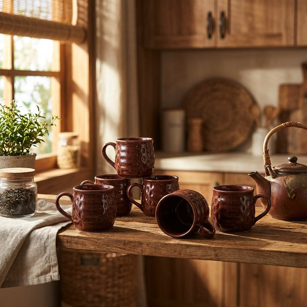 Tea Cups Set of 6 | 150 ml