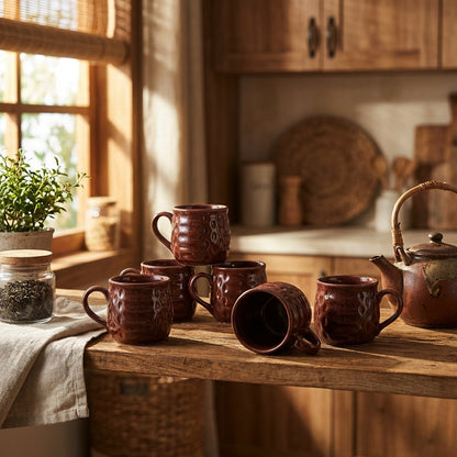 Tea Cups Set of 6 | 150 ml