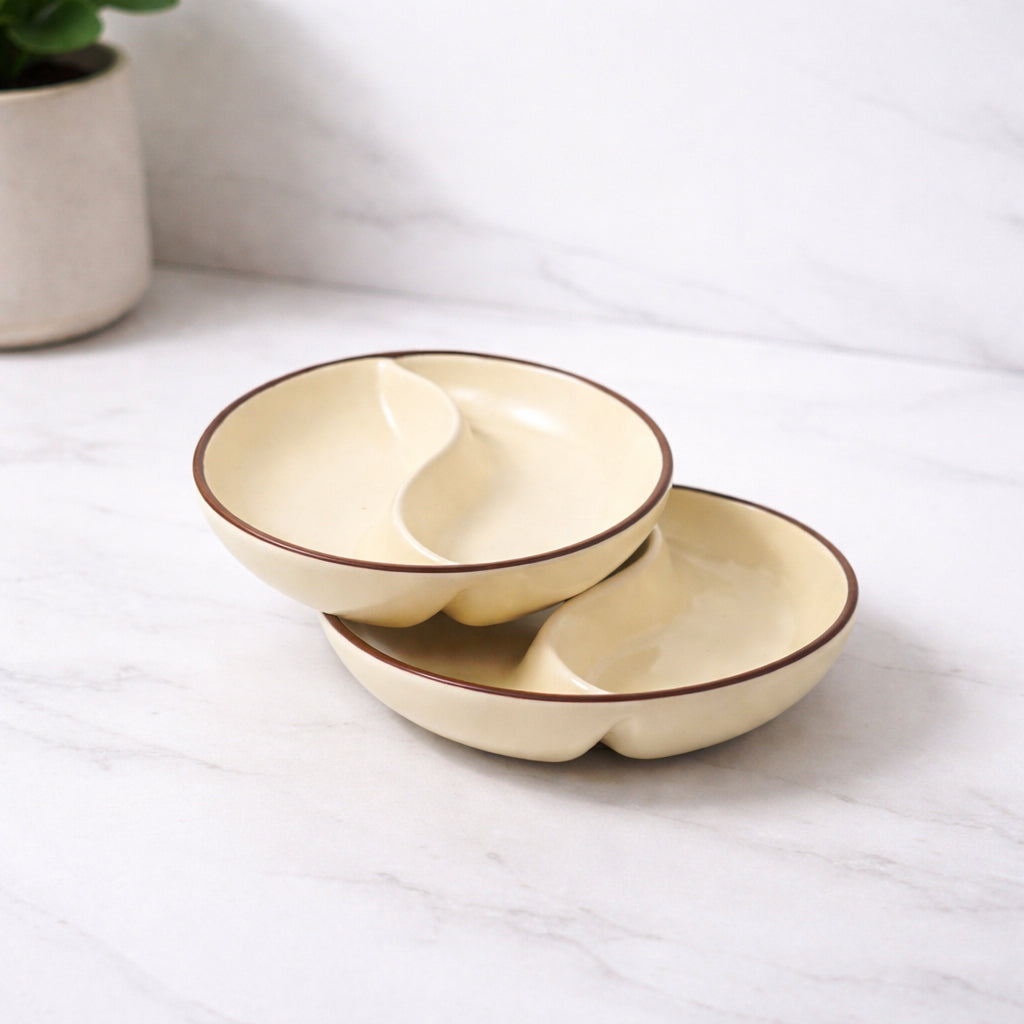 Chutney Serving Plates Set of 2 | 70 ml