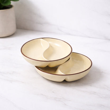 Chutney Serving Plates Set of 2 | 70 ml