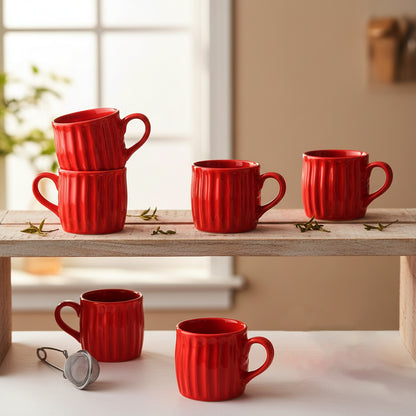 Tea Cups Set of 6 | 160 ml
