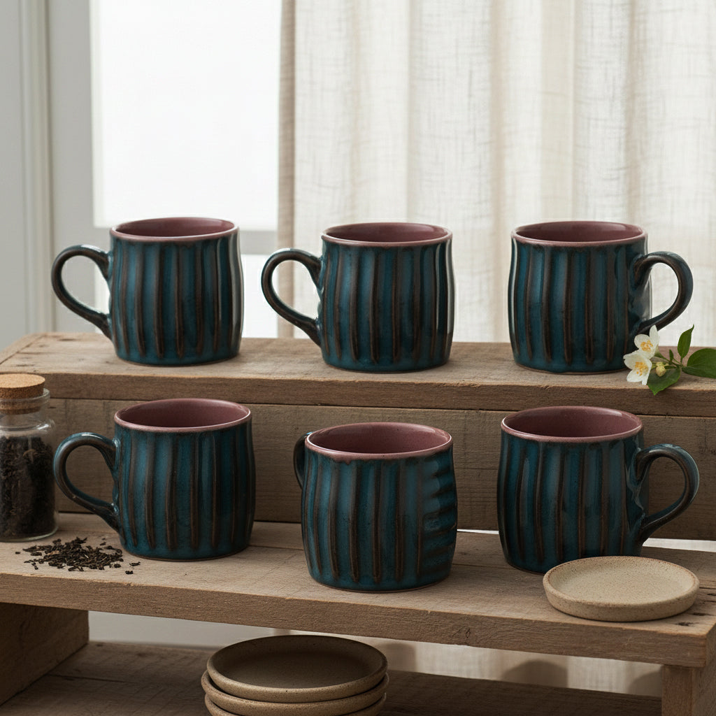 Tea Cups Set of 6 | 160 ml