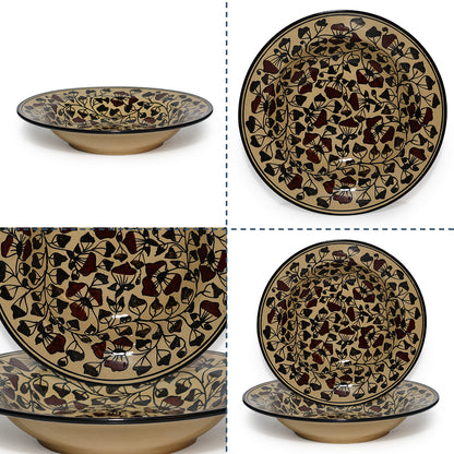 Pasta Plate Set of 2| Multicolour | 450 ml each