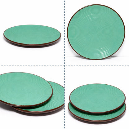 Quarter Serving Plate Set of 2 | Multicolour