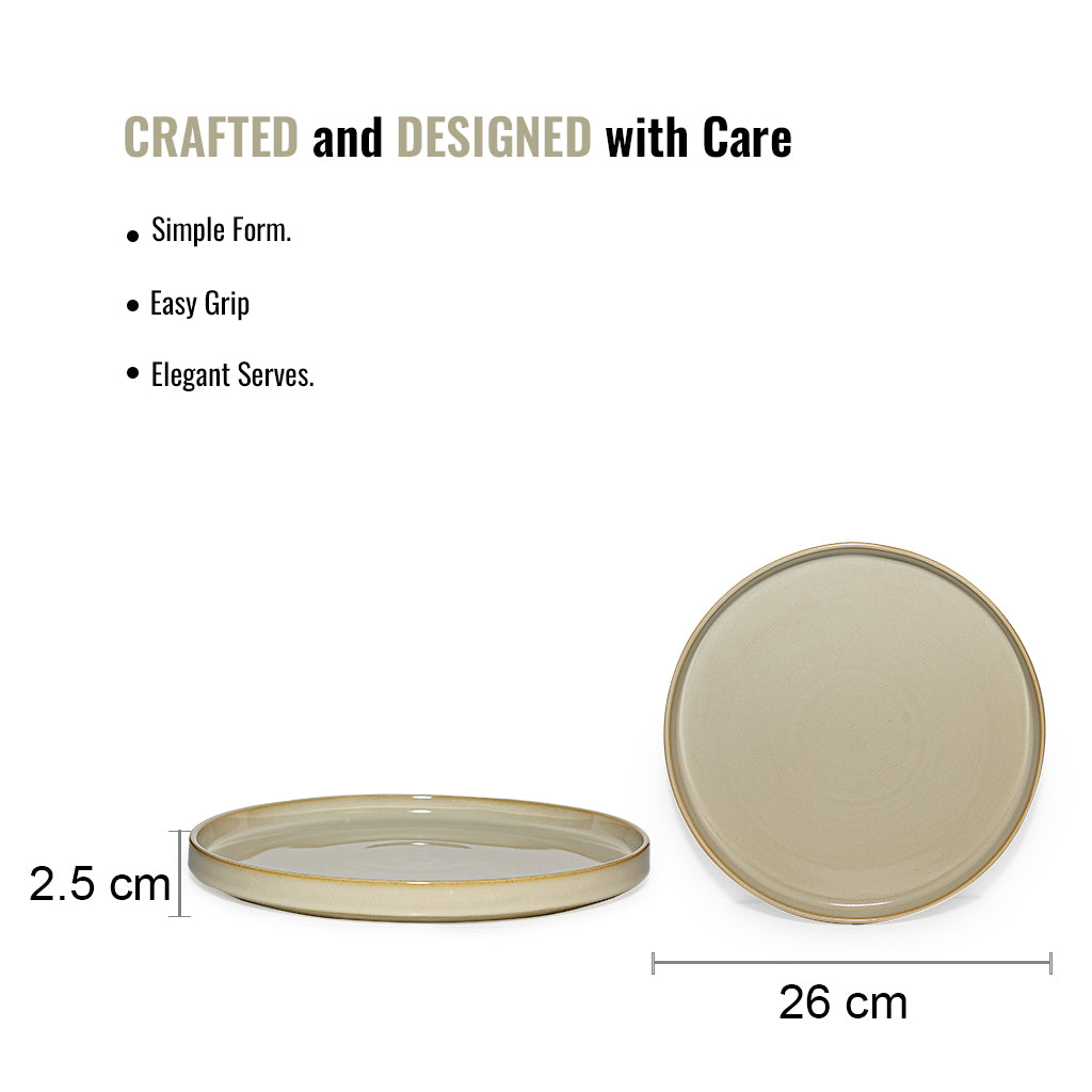 Dinner Thali / Plate | Porcelain