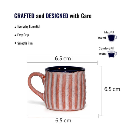 Tea Cups Set of 6 | 160 ml
