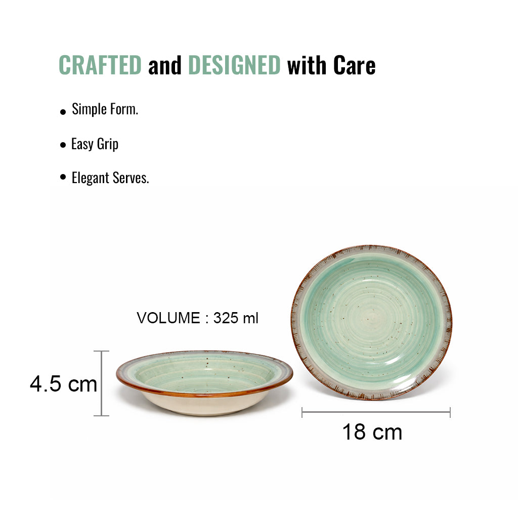 Pasta Plate Set of 2 |325 ml each