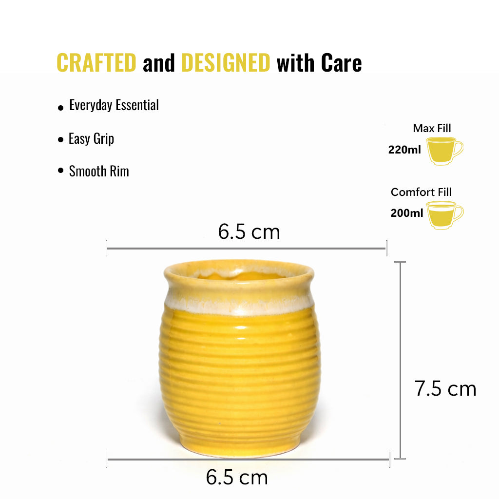 Tea Kullads Set of 6 | 220 ml