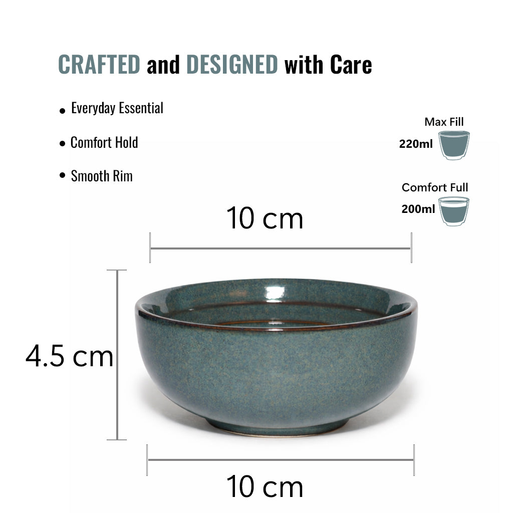 Dinner Bowls Set of 2 | 220 ml