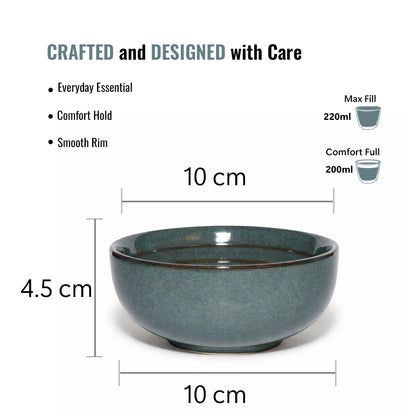 Dinner Bowls Set of 2 | 220 ml