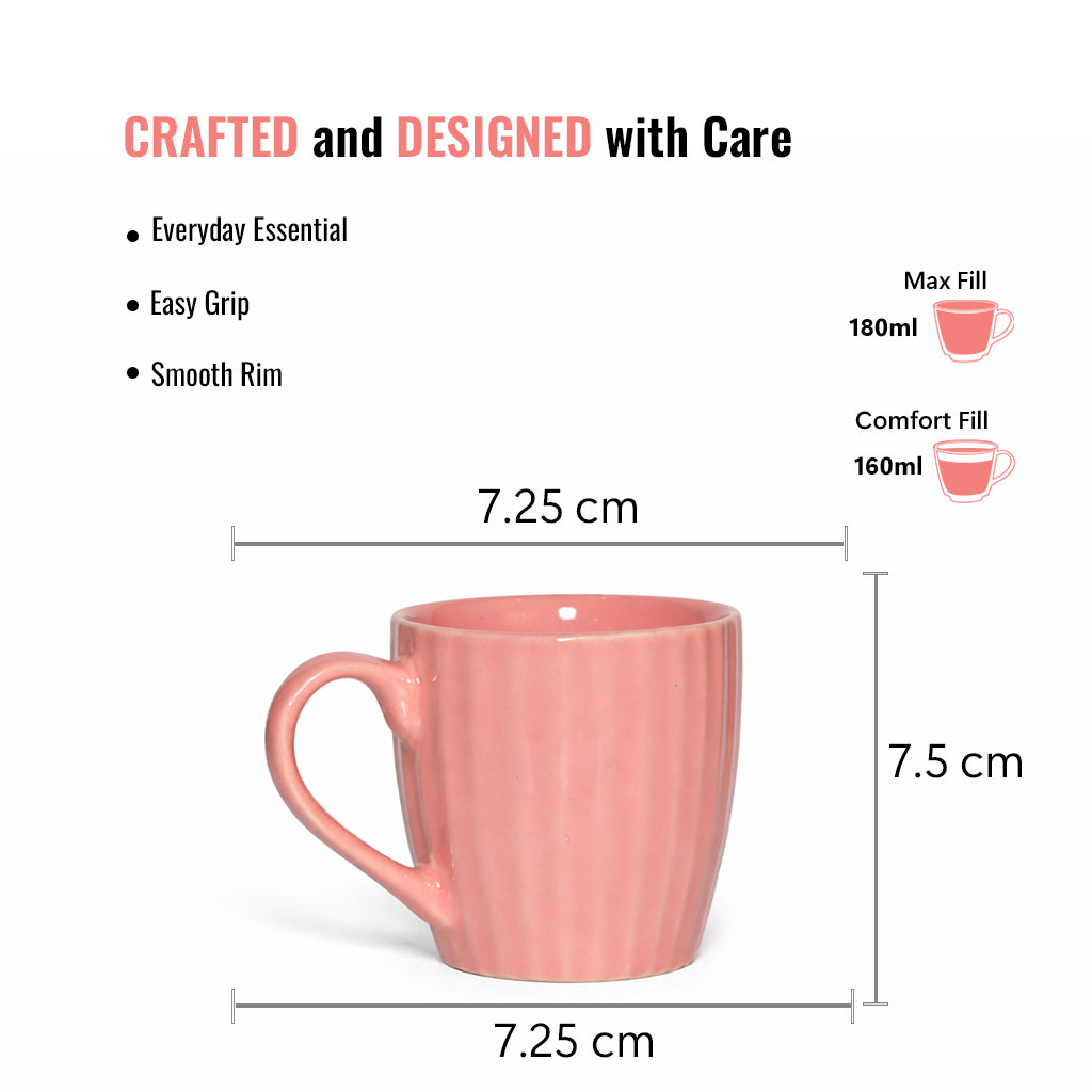Tea Cups Set of 6 | 180ml