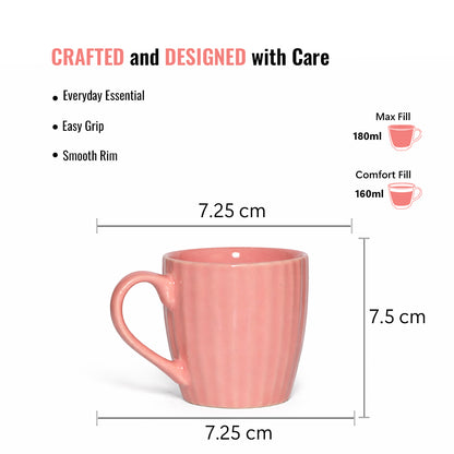 Tea Cups Set of 6 | 180ml