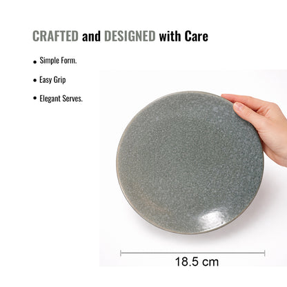 Quarter Serving Plate Set of 2 | Multicolour