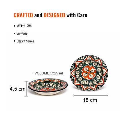 Pasta Plate Set of 2 |325 ml each