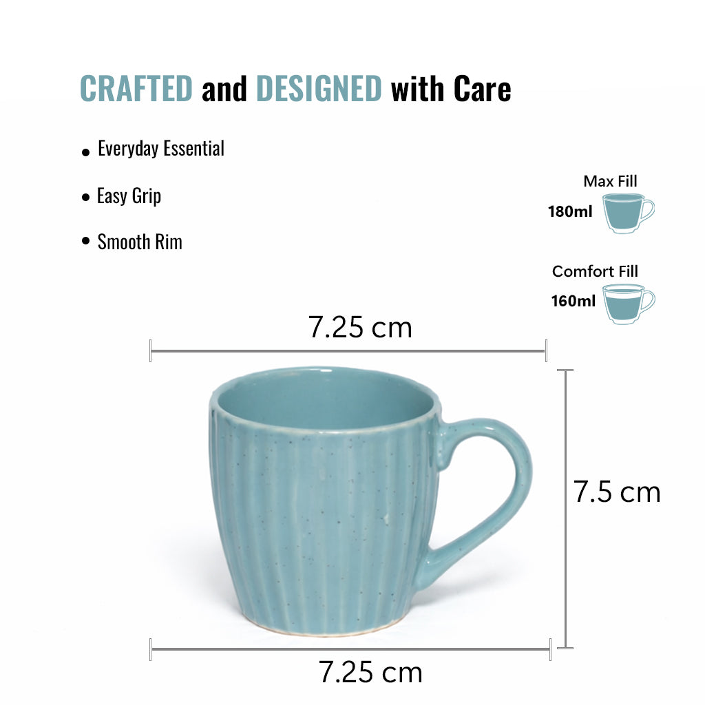 Tea Cups Set of 6 | 180ml