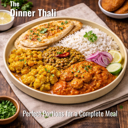 Dinner Thali / Plate | Porcelain