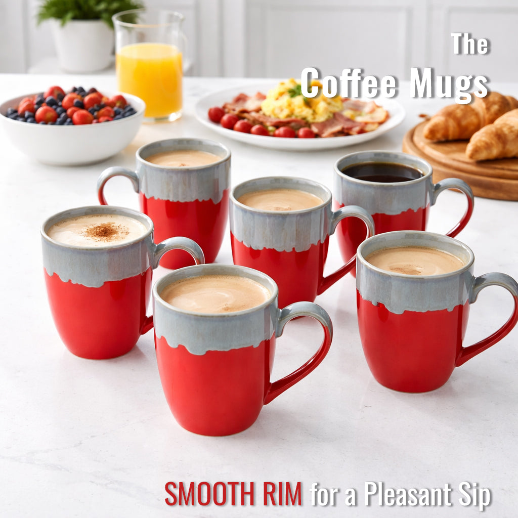 Coffee Mugs Set of 6 | 250 ml