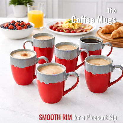 Coffee Mugs Set of 6 | 250 ml