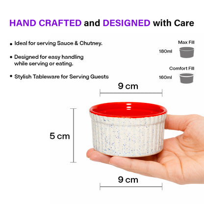 Chutney Katori/Bowls Set of 2 | 180ml