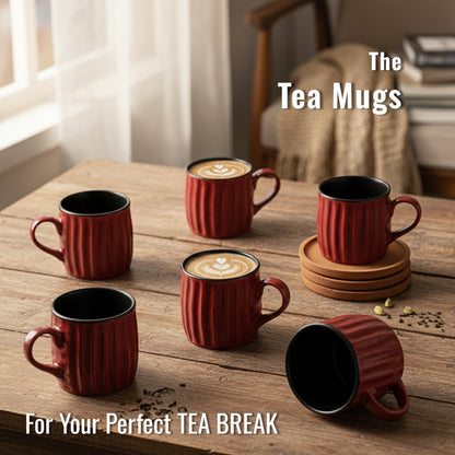 Tea Cups Set of 6 | 160 ml