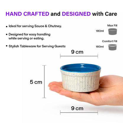 Chutney Katori/Bowls Set of 2 | 180ml