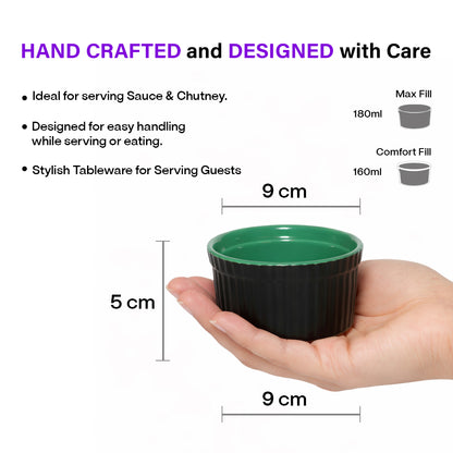Chutney Katori/Bowls Set of 2 | 180ml