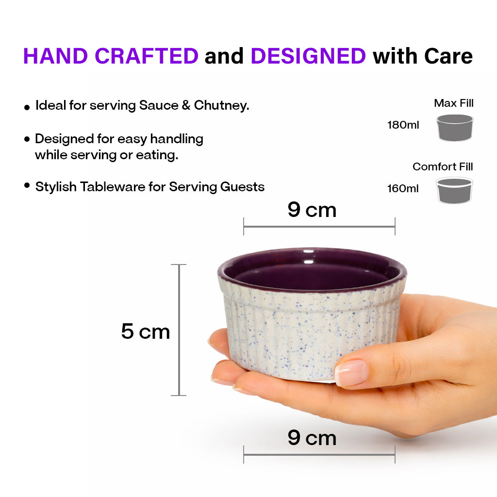Chutney Katori/Bowls Set of 2 | 180ml