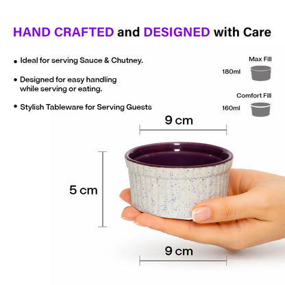Chutney Katori/Bowls Set of 2 | 180ml