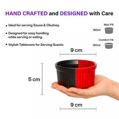 Chutney Katori/Bowls Set of 2 | 180ml