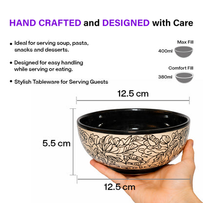 Handpainted Bowls Sets | 400 ml each