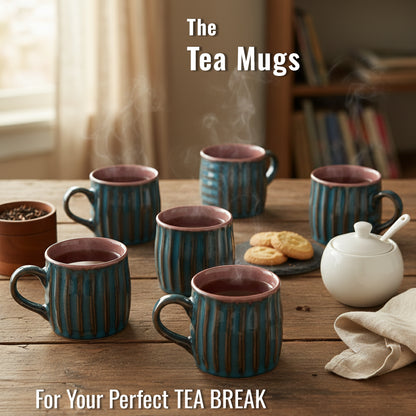 Tea Cups Set of 6 | 160 ml