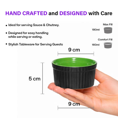 Chutney Katori/Bowls Set of 2 | 180ml