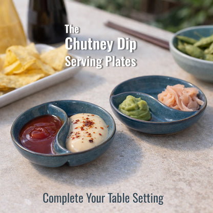 Chutney Serving Plates Set of 2 | 70 ml