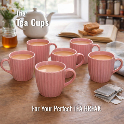 Tea Cups Set of 6 | 180ml