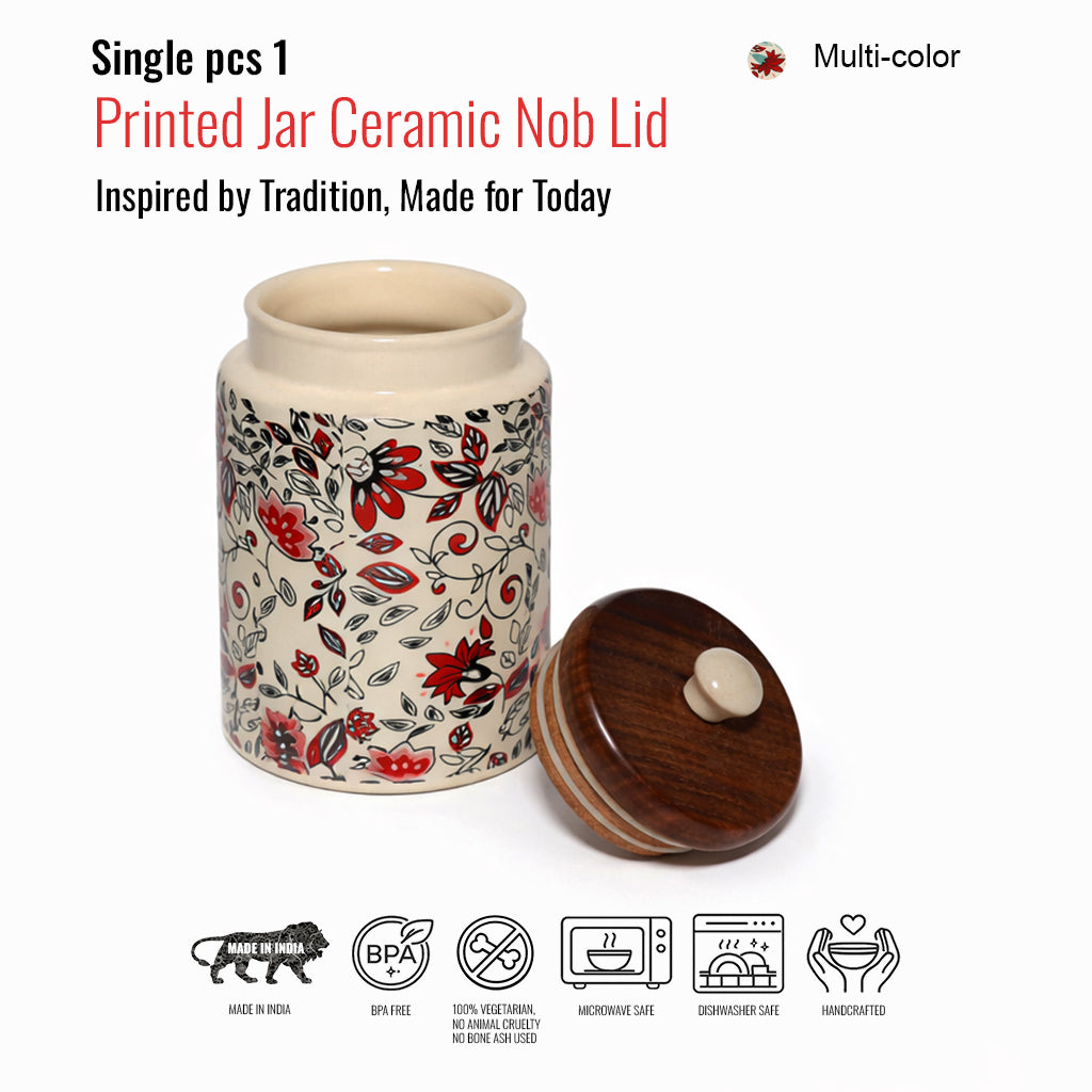 Storage Jar | Multicolor  900 ml