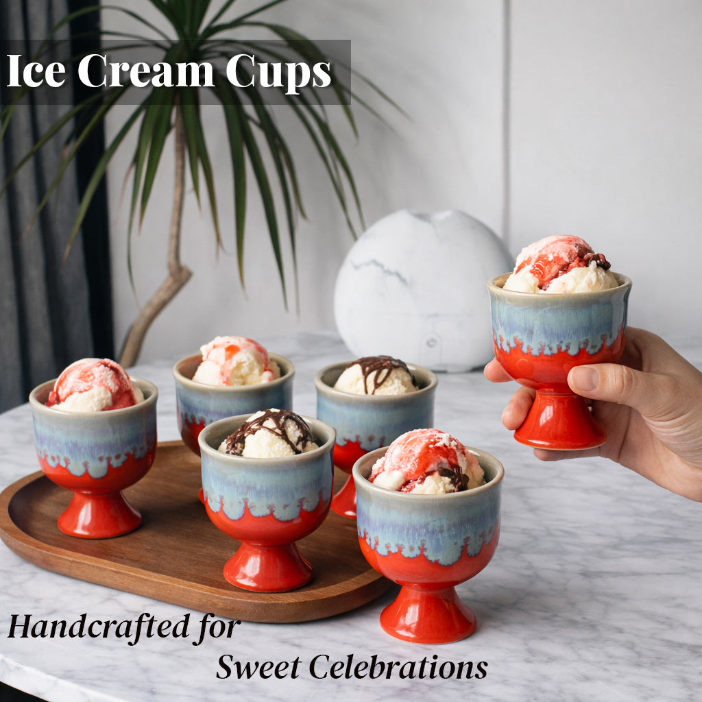 Ice Cream Cups Set of 6 | 180 ml
