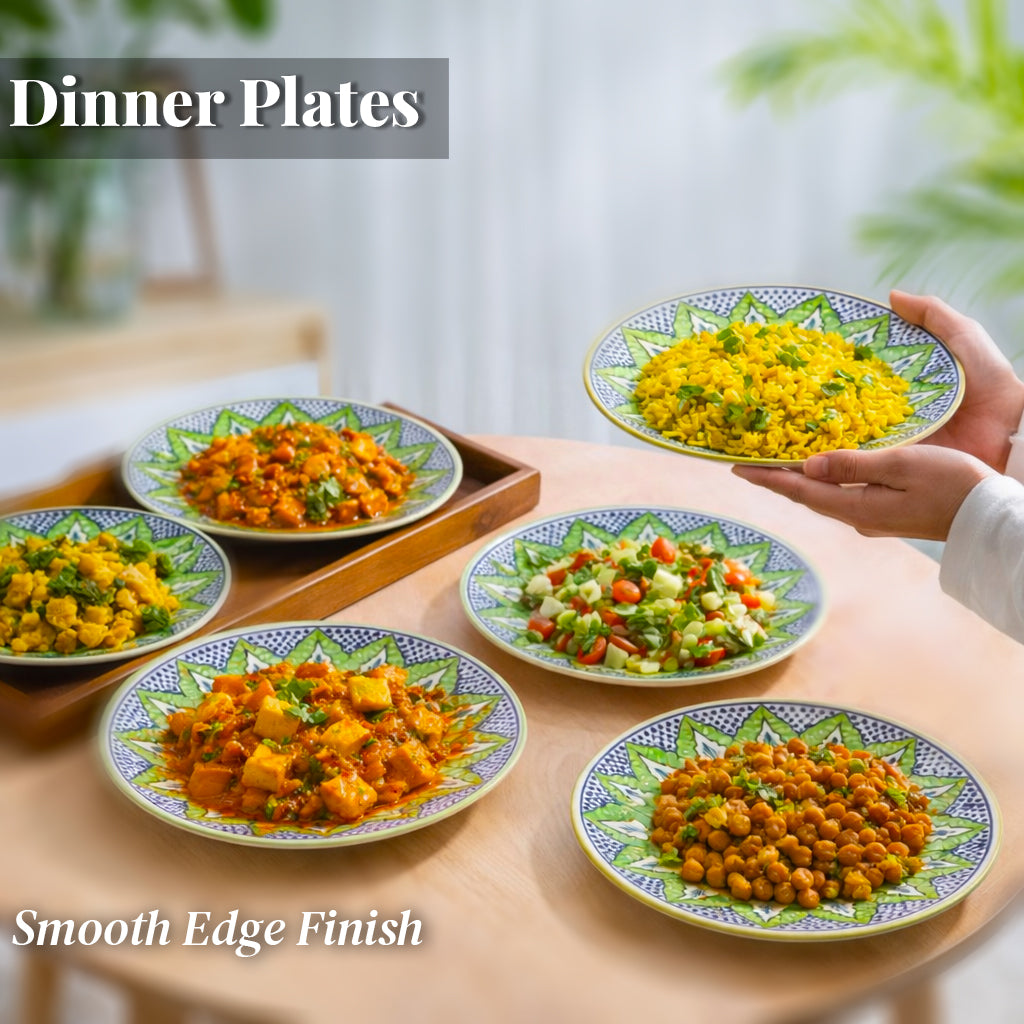 Dinner Plates Set | Multicolour