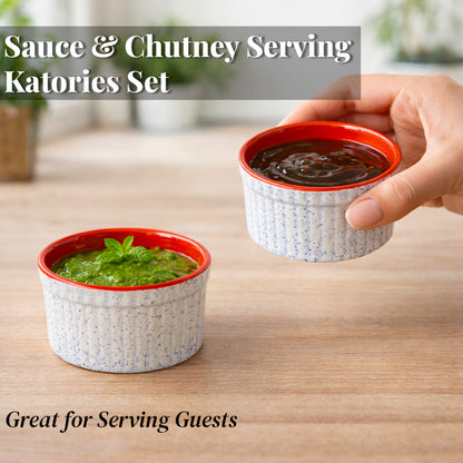 Chutney Katori/Bowls Set of 2 | 180ml