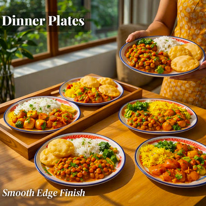 Dinner Plates Set | Multicolour